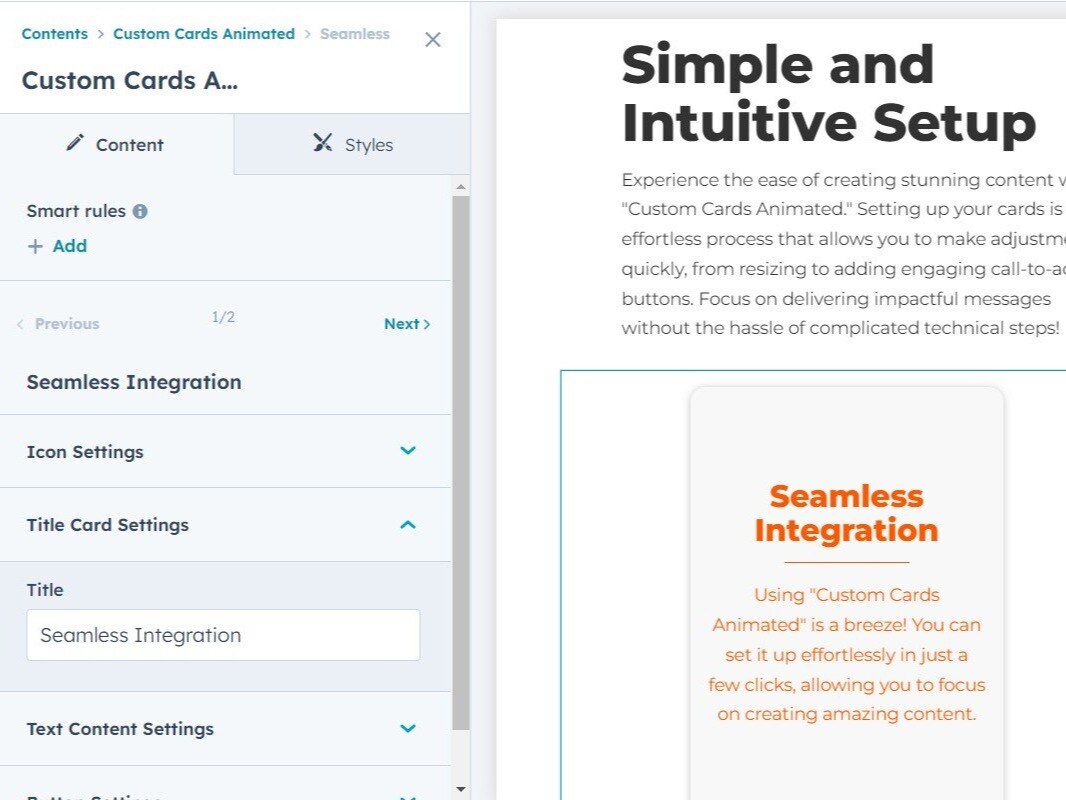 Engaging Animated Experiences